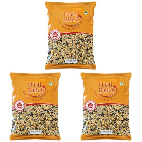 Image of MAI RASOI Panchpuran /Panchforan /Panchphoran /5 Spices Masala Mix 100g (Pack of 3)