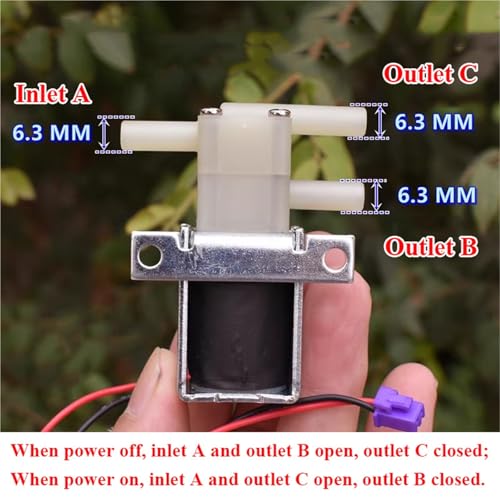 Électrovanne miniature 5V anti-fuite pour régulation stable d'eau et d'air