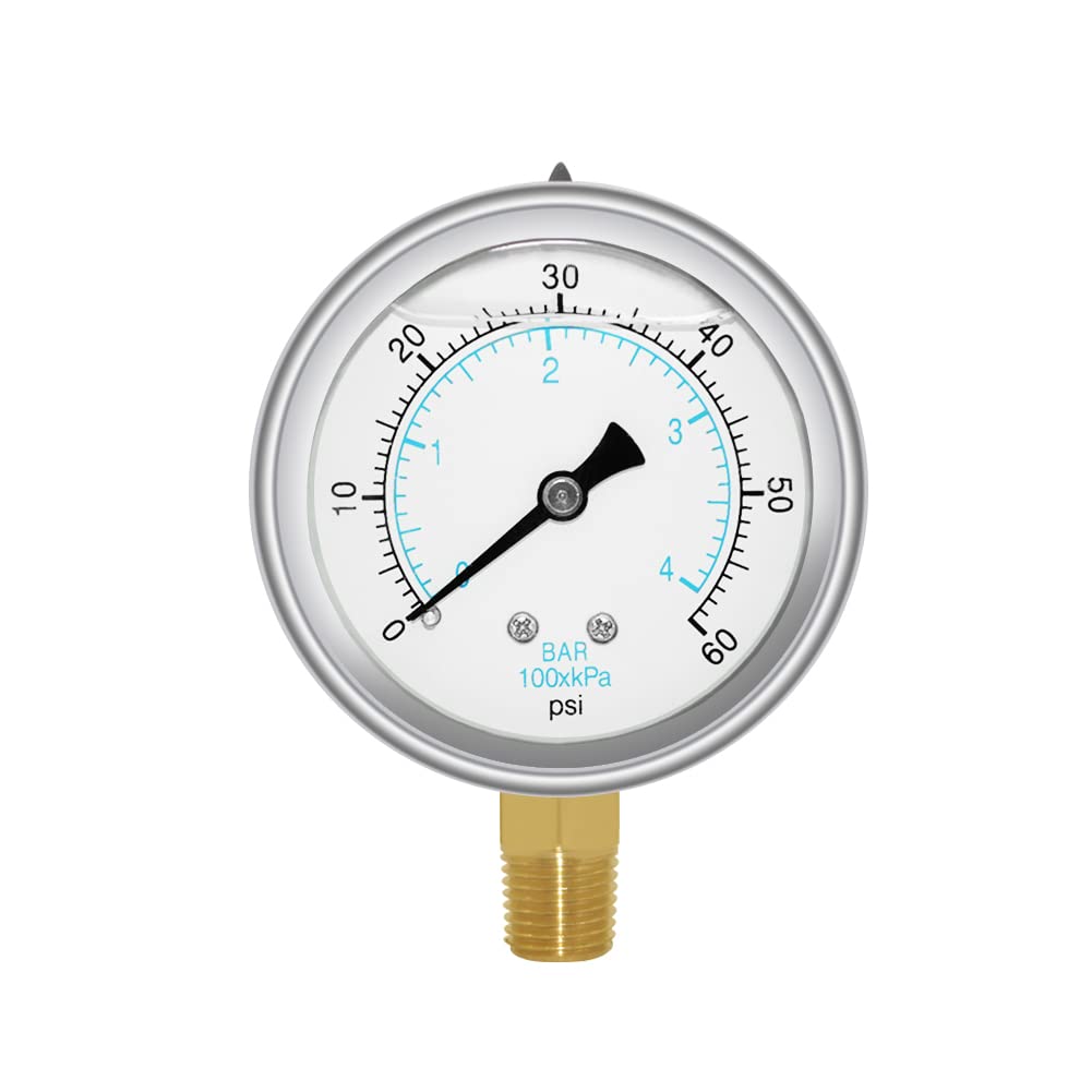 Joywayus Pressure Gauge - 0 to 200 PSI -17 Joywayus Pressure Gauge - 0 to 200 PSI -17