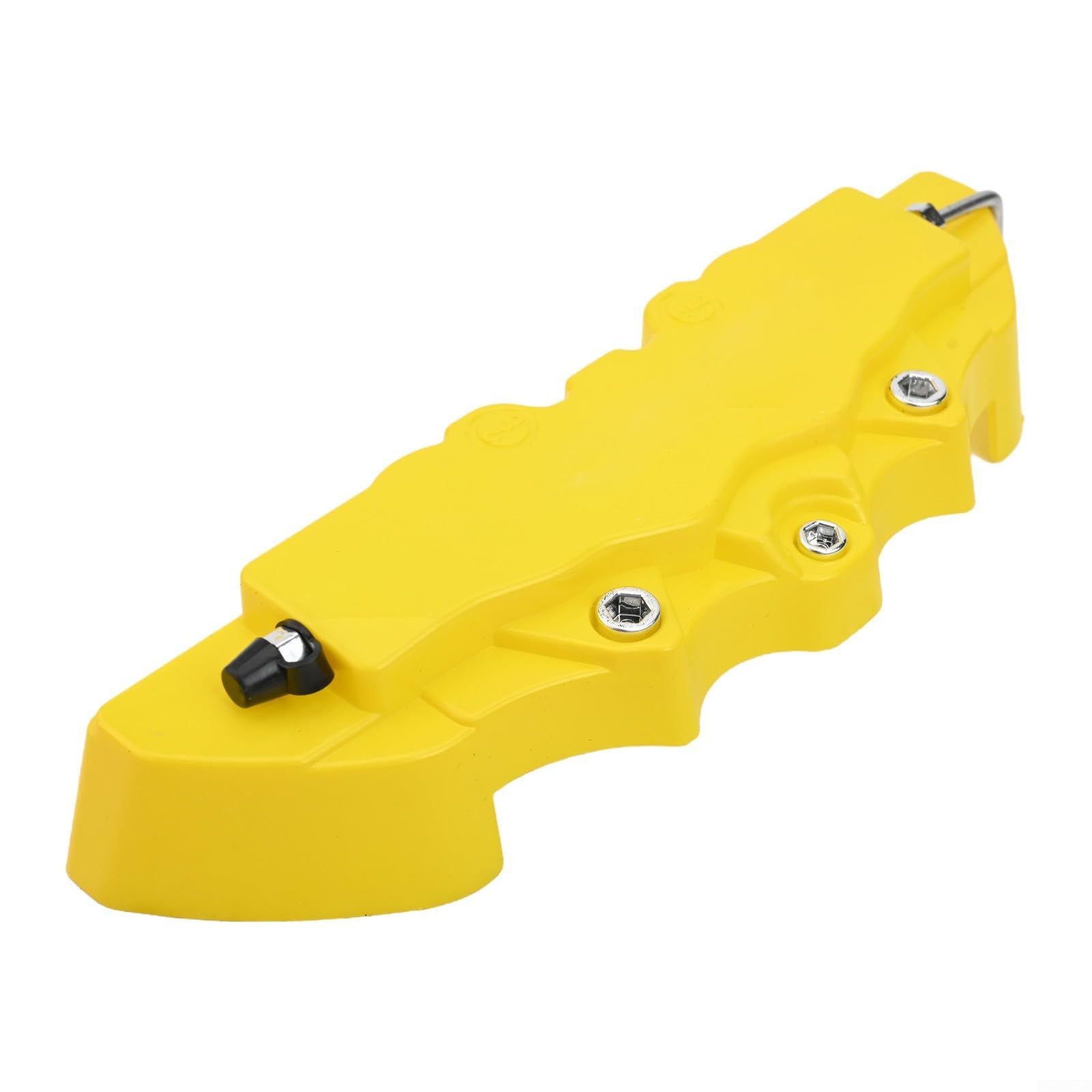 Juego de 4 cubiertas de pinza de freno adecuadas para frenos de disco estándar con tubo de aceite simulado de metal