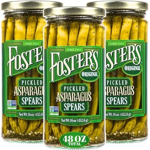 Foster's Pickled Asparagus - Original - 16oz (3 Pack) Cover