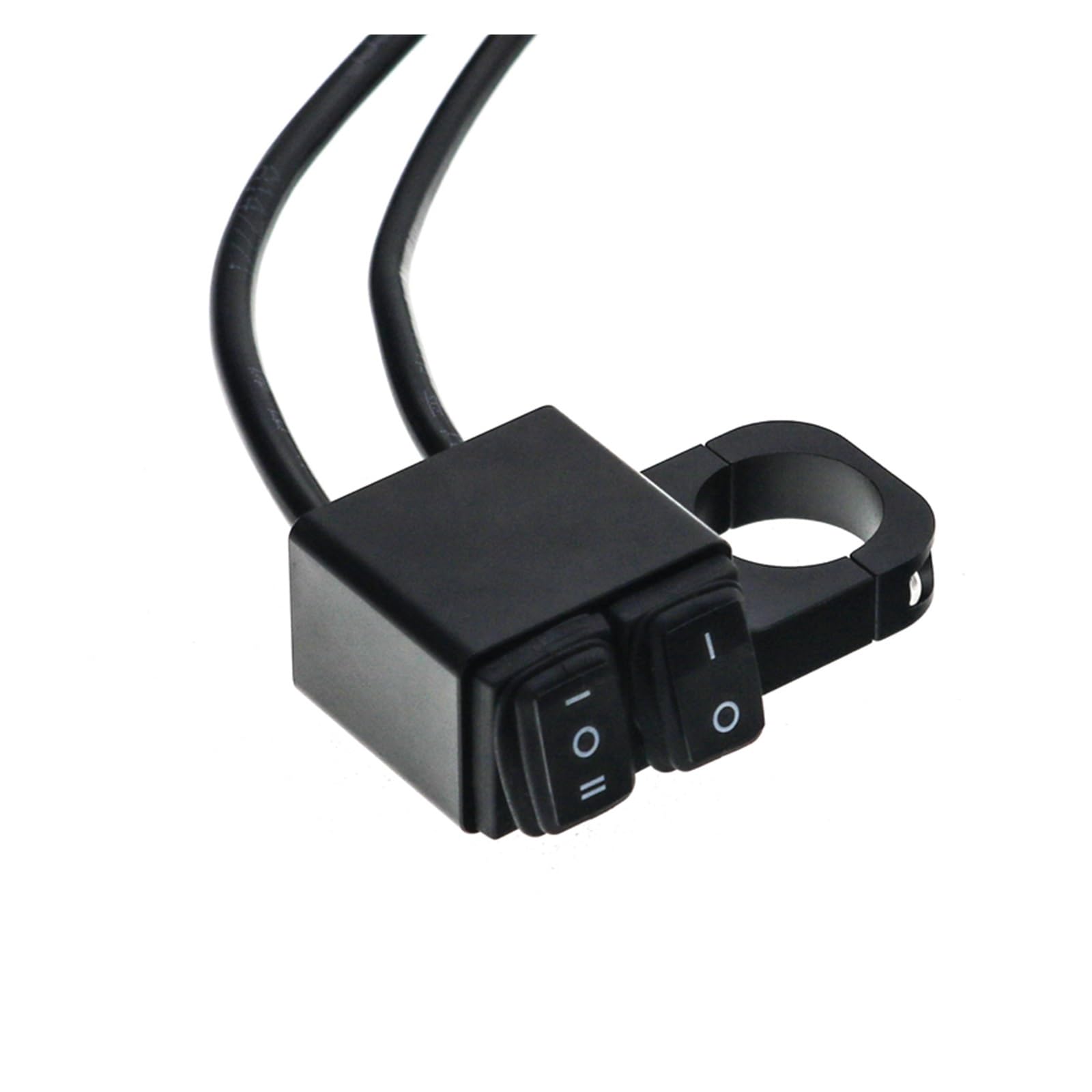 Moto ATV Guidon Double Commande Bouton De Mise À Mort Interrupteur Phare Danger Frein Antibrouillard Commutateurs(A)