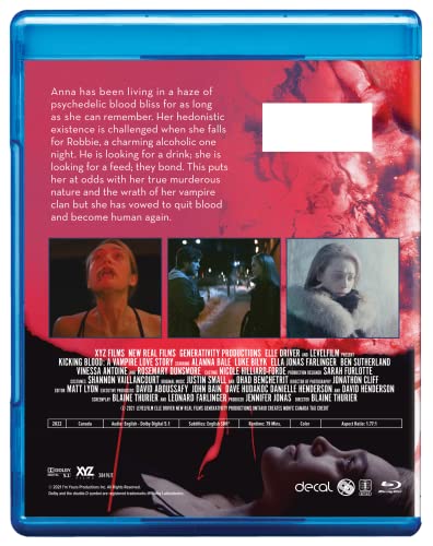 Kicking Blood Blu-ray Solución para Coleccionistas de Cine de Vampiros Original 3