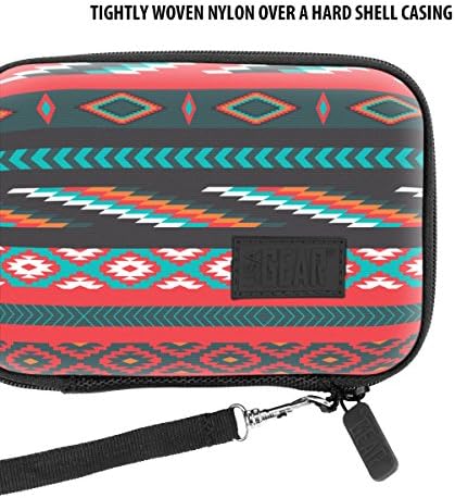 USA Gear WiFi Hotspot Portable Mobile Carrying Case with Detachable Security Wrist Strap, Rain Protection, Scratch Resistant, Lanyard Included - Compatible with 4G Wi-Fi Mobile Hotspots - Southwest