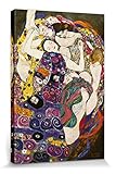 Fabricado en Europa 1art1 Gustav Klimt Póster Impresión En Lienzo La Virgen, 1912-1913 Cuadro En Bastidor De Camilla De Madera  Mural XXL  Imagen 120x80 cm