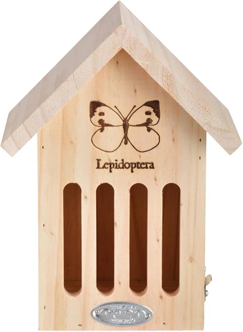 Esschert Design WA39 Butterfly House with Line Drawing