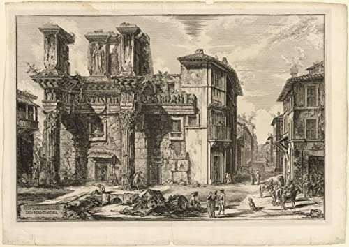 Affiche Piranesi Forum de Nerva pour habiller un grand mur nu 60x90