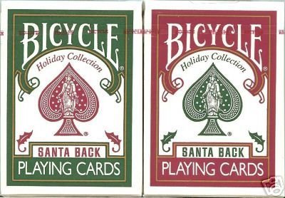 50% Off Discount Bicycle Santa Back Playing Cards Poker Size Regular Index Claus 808 Xmas Red Green Bike Christmas 50% Off Discount Bicycle Santa Back Playing Cards Poker Size Regular Index Claus 808 Xmas Red Green Bike Christmas