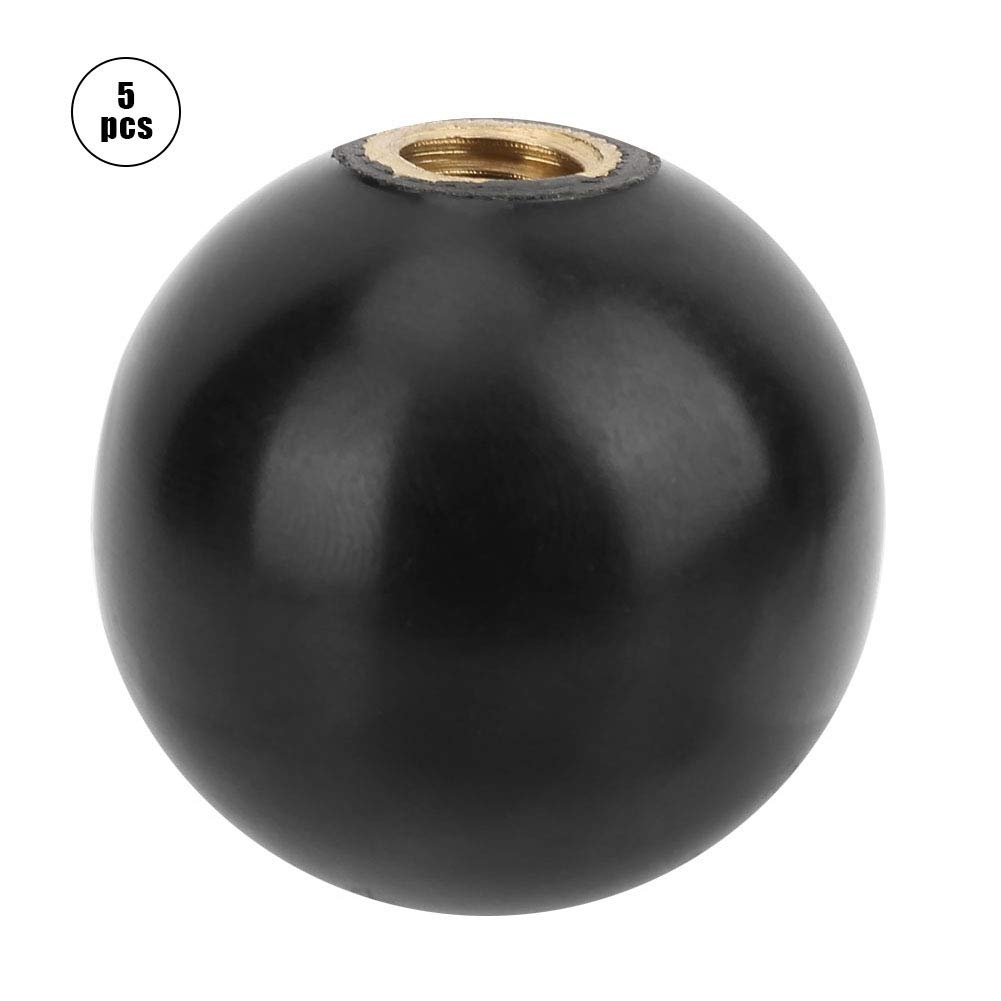 Pomelli A Sfera Filettati M8 - 3 Pezzi, 30mm, Nero, Per Macchine - Foto 10