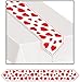 Printed Heart Table Runner Party Accessory (1 count) (1/Pkg)