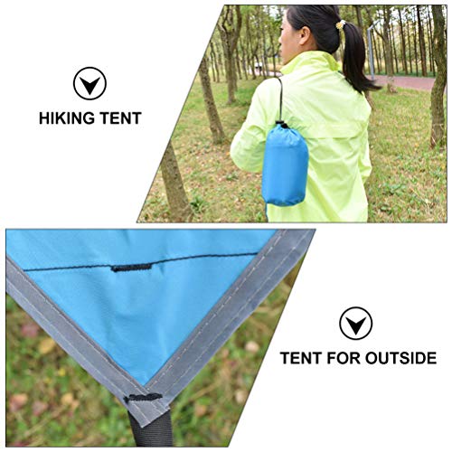 1 Conjunto Capota Ultraleve Abrigo De Lona Ao Ar Livre Mochilão Abrigo De Lona Para Caminhadas Lona