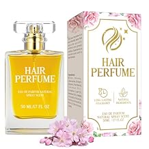 Hajoyful Hair Perfume, Hair Essential Oils Perfume for Women, Pheromone Fragrance for Dry Damaged Hair, Hair Mist with Anti Frizz Nourishing, Premium and Long-lasting Scent1.7 Fl Oz