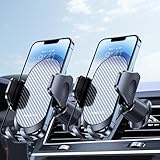 Miracase Phone Holders for Your Car with Metal Hook Clip, Air Vent Cell Phone Stand Car Mount, Universal...