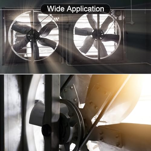 sourcing map 9N2110 Metric Standard Replacement Belt, 2110mm (83.1") Outer Circumference x 9.7mm Width x 8mm Thick, 3V830 Rubber V Belt - Image 5