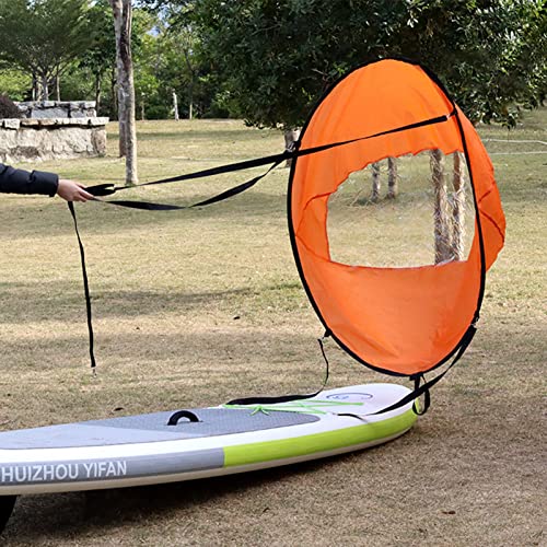 42 inch Downwind Wind Sail Kit Kajak Wind Zeil Kajak Paddle Board Accessoires Draagbare Eenvoudige installatie en snel inzetbaar! - Image 4