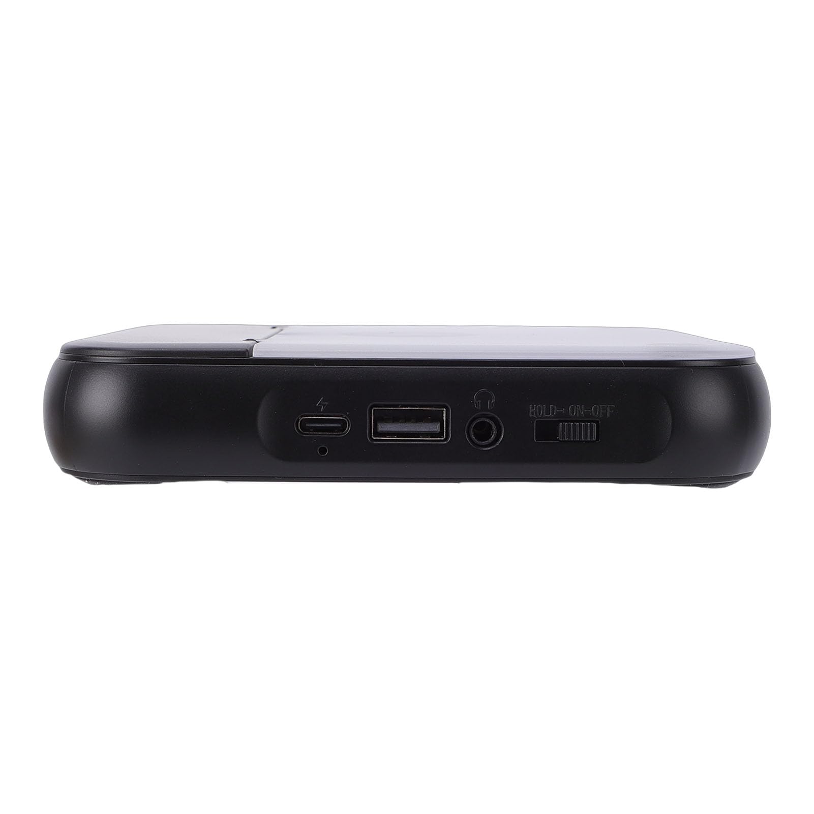 HEEPDD Lettore CD Portatile con Bluetooth 5.3, Doppi Altoparlanti Stereo, Batteria Ricaricabile da 2000 MAh, Display LCD e Ingresso USB AUX per l'ascolto all'aperto in Casa in Auto (BLACK)