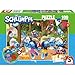 Produktbild Schmidt Spiele 56523 Die Schlümpfe, Verschlumpfte Party, 100 Teile Kinderpuzzle, inklusive 2 Figuren