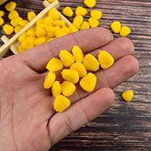 Zzooi 50PCS Artificial Lifelike Fake Corn Niblet Simulated Corn Kernels