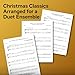 Christmas Hits for Two Flutes Easy Instrumental Duets | Holiday Flute Sheet Music for Beginners and Students | 22 Christmas Favorites Songbook for Flute Duet Players, Woodwinds and Ensembles