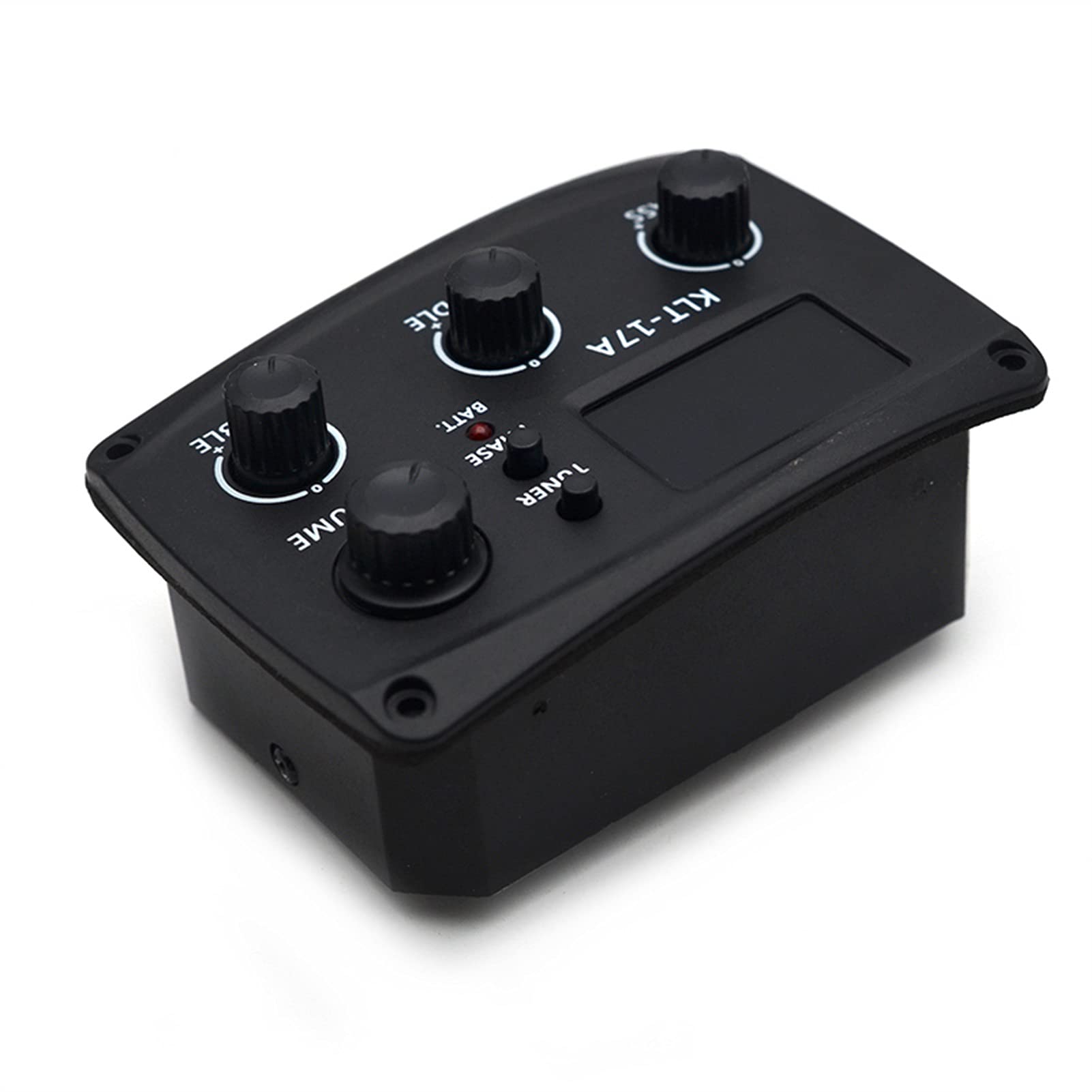 Pickup Preamplificatore EQ Acoustic Guitar con Sintonizzatore di Lavorazione Digitale Tuner 3-Band EQ Equalizer con Tuner Pickup per Chitarra