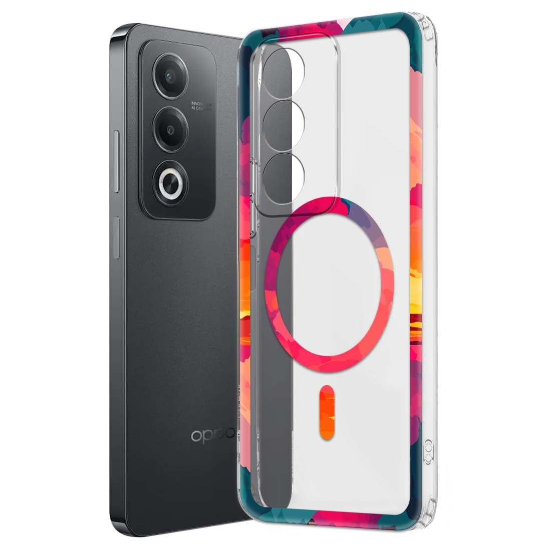 Fashionury Back Cover for Oppo A3 Pro 5G Designer, Printed,Transparent,Flexible, Silicon -D3130 (B0D94XSCYR) Amazon Price History, Amazon Price Tracker