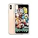Beamm-Frost Compatible with iPhone 7 Plus/8 Plus Case Rick Grandpa Morty Characters Mytersy Poster American Sitcom Pure Clear Phone Cases Cover