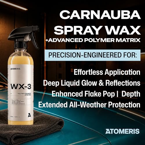 Atomeris WX-3 Spray Wax para Autos 500 ml miniatura 2