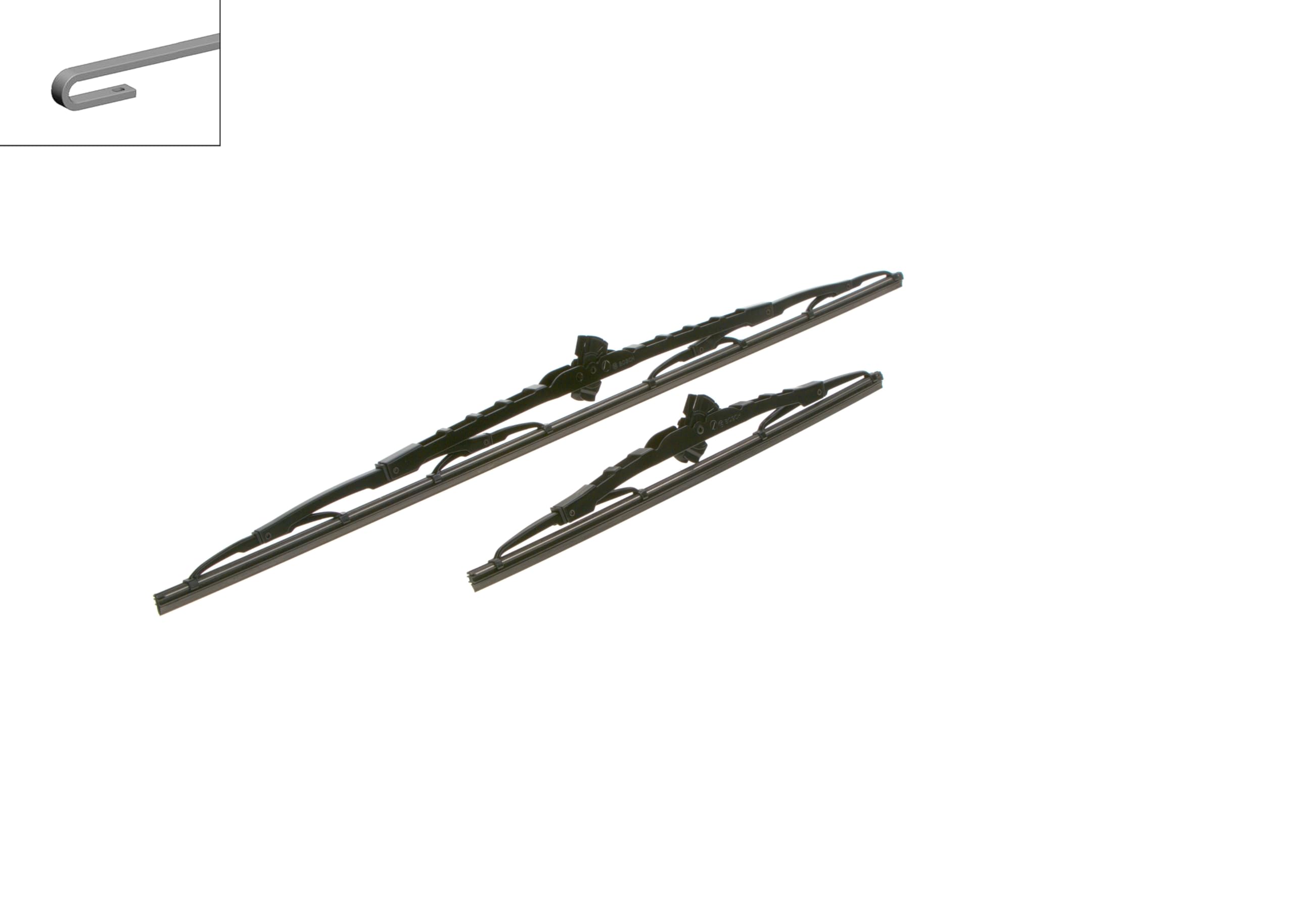 Tergicristalli Bosch Aerotwin A862S, Lunghezza 600mm/530mm, 1 set per parabrezza anteriore : : Auto e Moto