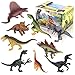 SHANNA Juguete Dinosaurio, Dinosaurio Coche Figuras Dinosaurios Juego Educativo Dinosaurios con tapete para Juego Dinosaurios para niños niñas, cumpleaños (Juego Dinosaurios)