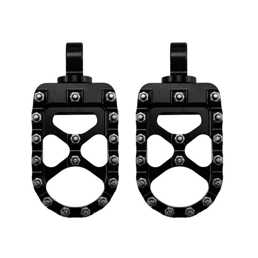 Accessoires de moto pédale alliage aluminium CNC 883 1200 noir
