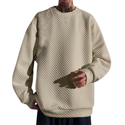 Sudadera para hombre cuello redondo manga larga talla S miniatura 1