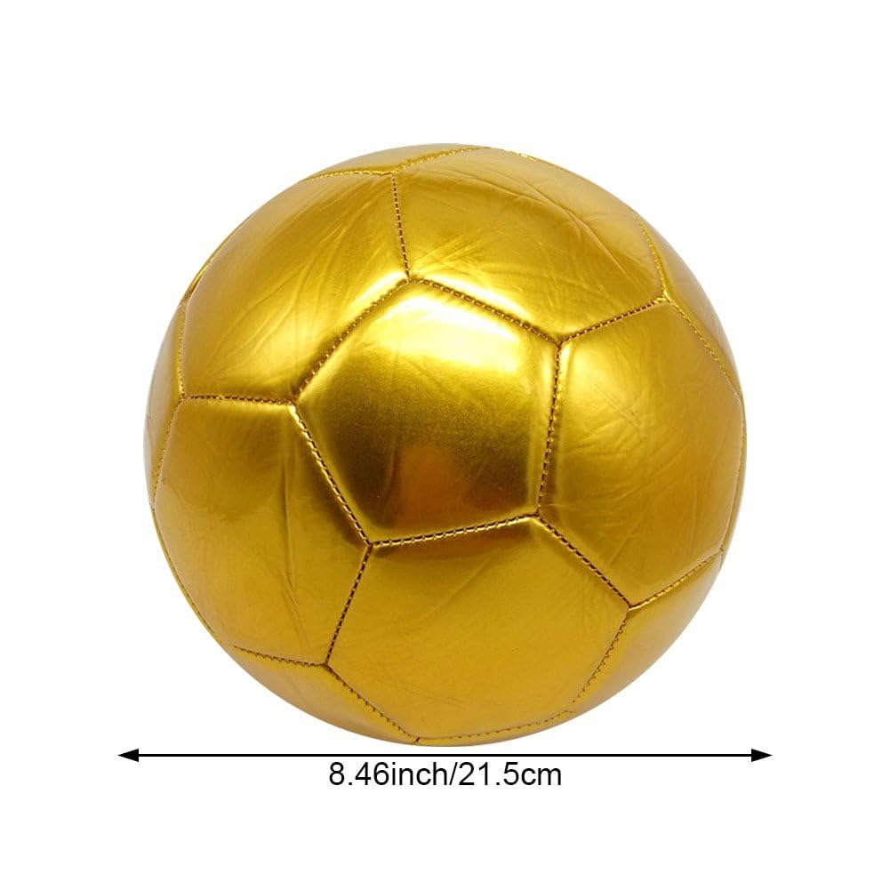 Amazon.co.jp: サッカーボール 5号球 メタリック 練習用 耐摩耗 軽量