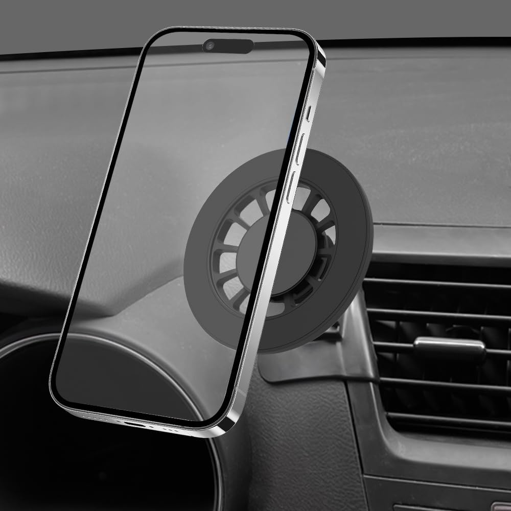 Highlander Phone Mount, Fit for Toyota Highlander 2008-2013 Accessories, Magnetic Phone Mount with 20 Strong Magnets, Compatible with iPhone 17/16/15/14/13/12/Mini Series