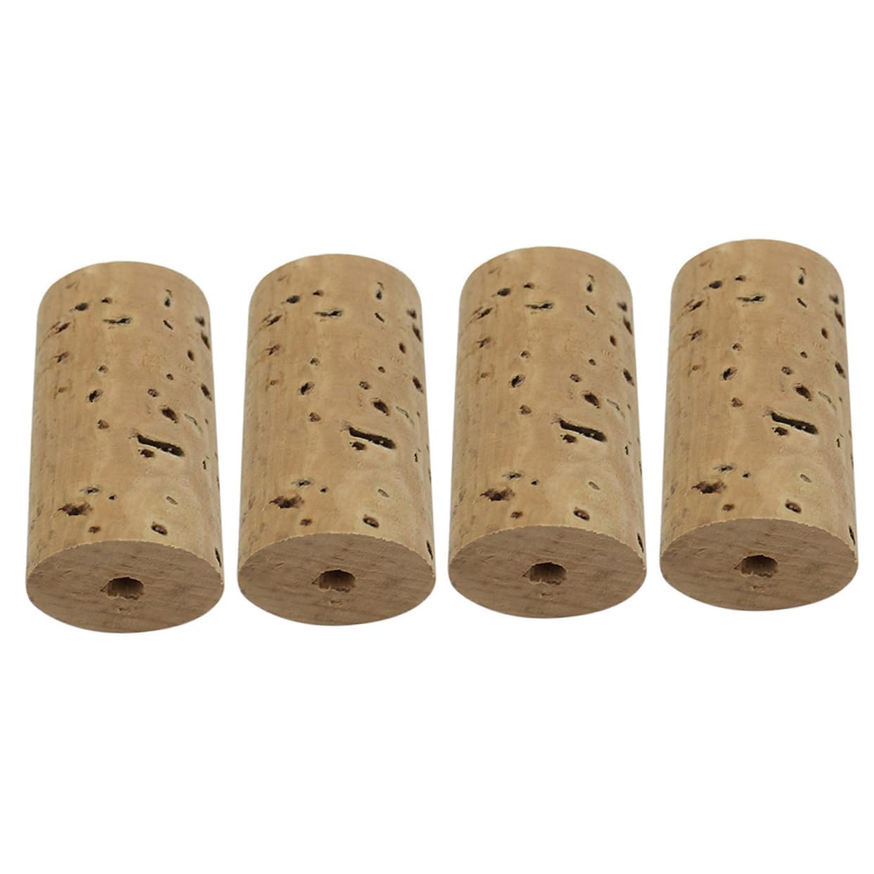 Abaodam 4pcs Flute Cork Plugs Natural Flute Headjoint Cork Replacement Accessories for Repair