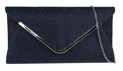 Pochette tissée métallique au design prestigieux pour cérémonie haut de gamme