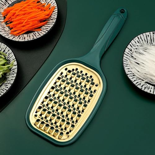 Rallador Flexman de acero inoxidable multiusos con mango verde miniatura 2