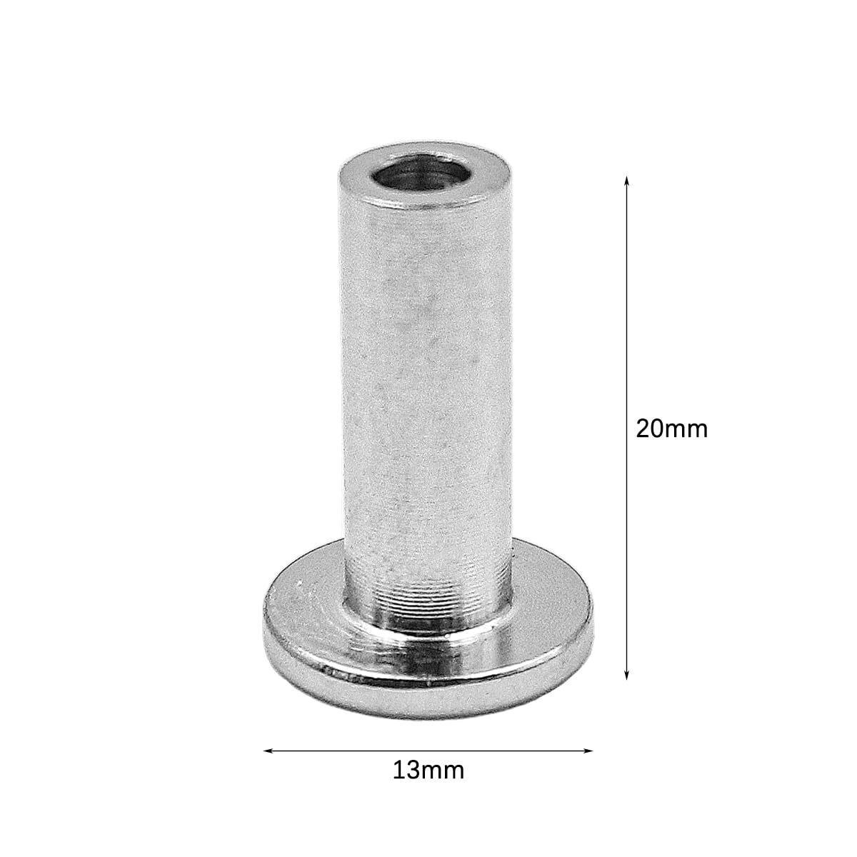 Lot de 20 protections de câble métallique pour pont de 1/8", kit de garde-corps, poteaux en bois, câble métallique, fil de jardin, fil de balustrade, câble de clôture, voile d'ombrage
