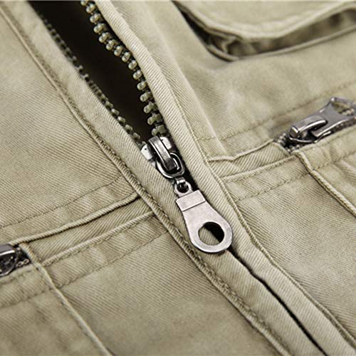 Superper Colete De Verão Ao Ar Livre Masculino Com Vários Bolsos, Safari Trabalho Pesca Viagem Colet