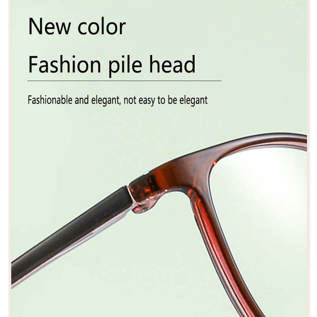 WZX Gafas de Lectura para Ordenador con Bloqueo de luz Azul para Mujer, Anti luz Azul, antideslumbrante, antifatiga Ocular, protección UV, Dormir Mejor, Adecuado para Pantalla/TV/teléfono Inteligente