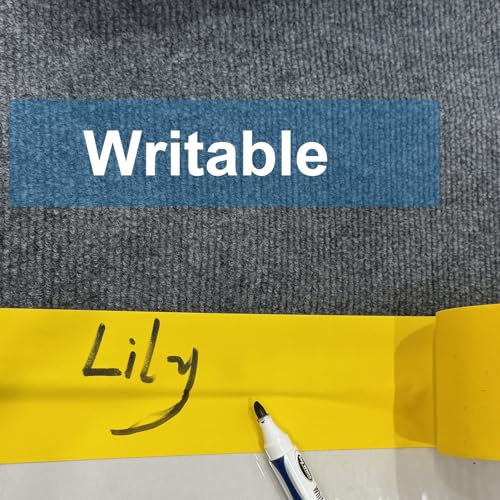 Image of Yellow Gaffer Tape 3 Inch x 30 Yard,Gaffers Tape Yellow,Rubber Adhesive Leaves No Residue,Waterproof,Multipurpose,Easy to Tear,Great for Concerts, Weddings or More