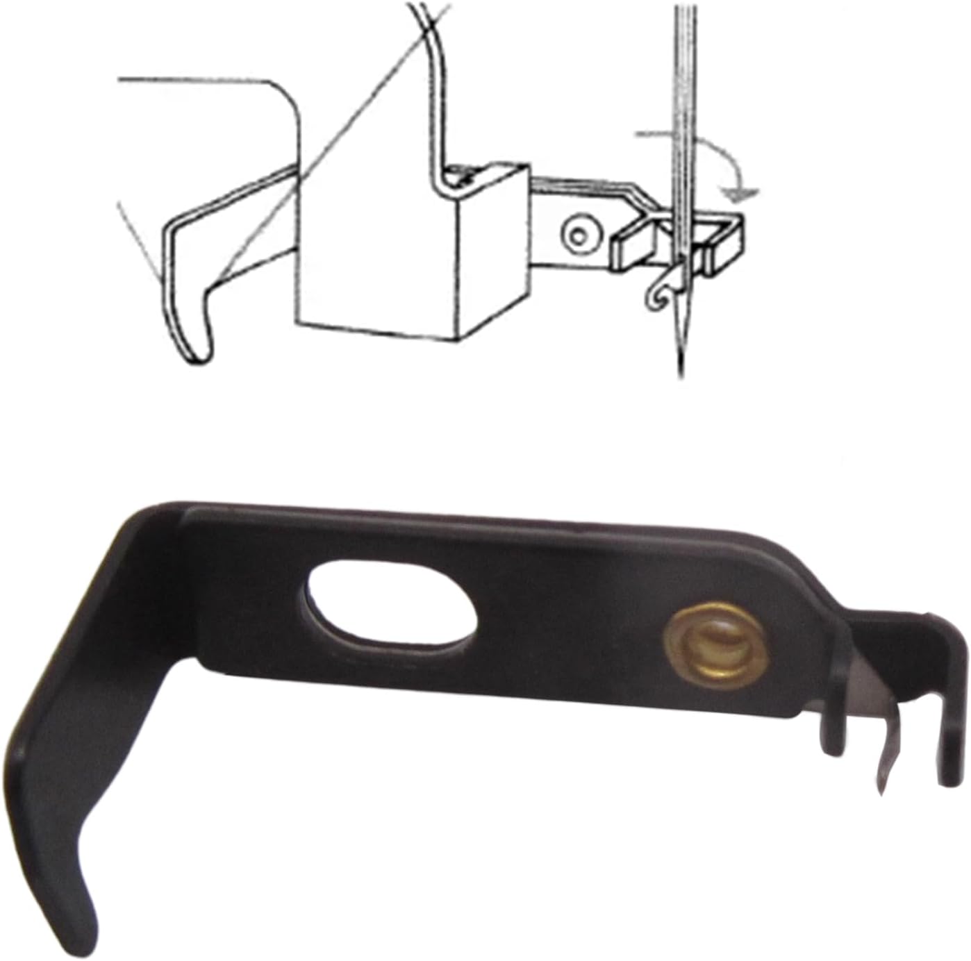 CKPSMS brand-1PCS Needle Threader Hook#93-036176-91 Compatible with/Replacement for PFAFF Brand 1151,1171,1371,1467,1469,1471,1472,1473,1475,6122,6250,6270,7530,7550,7560,7570,Select 2.0/3.0/3.2/4.0