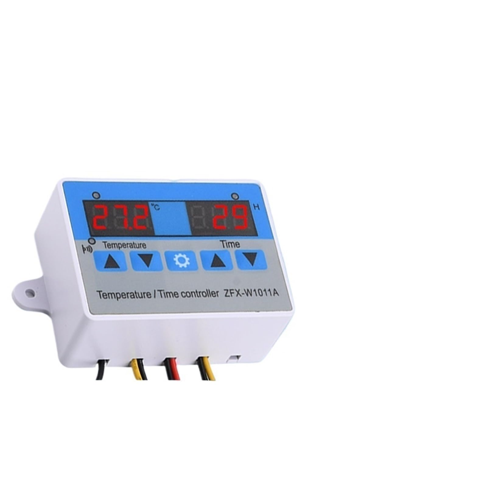 Regolatore di temperatura con display digitale, regolatore di tempo e termostato for incubatrice for serre, DC 12V/24V/12-60V, AC 110-220V -20~80℃(12V)