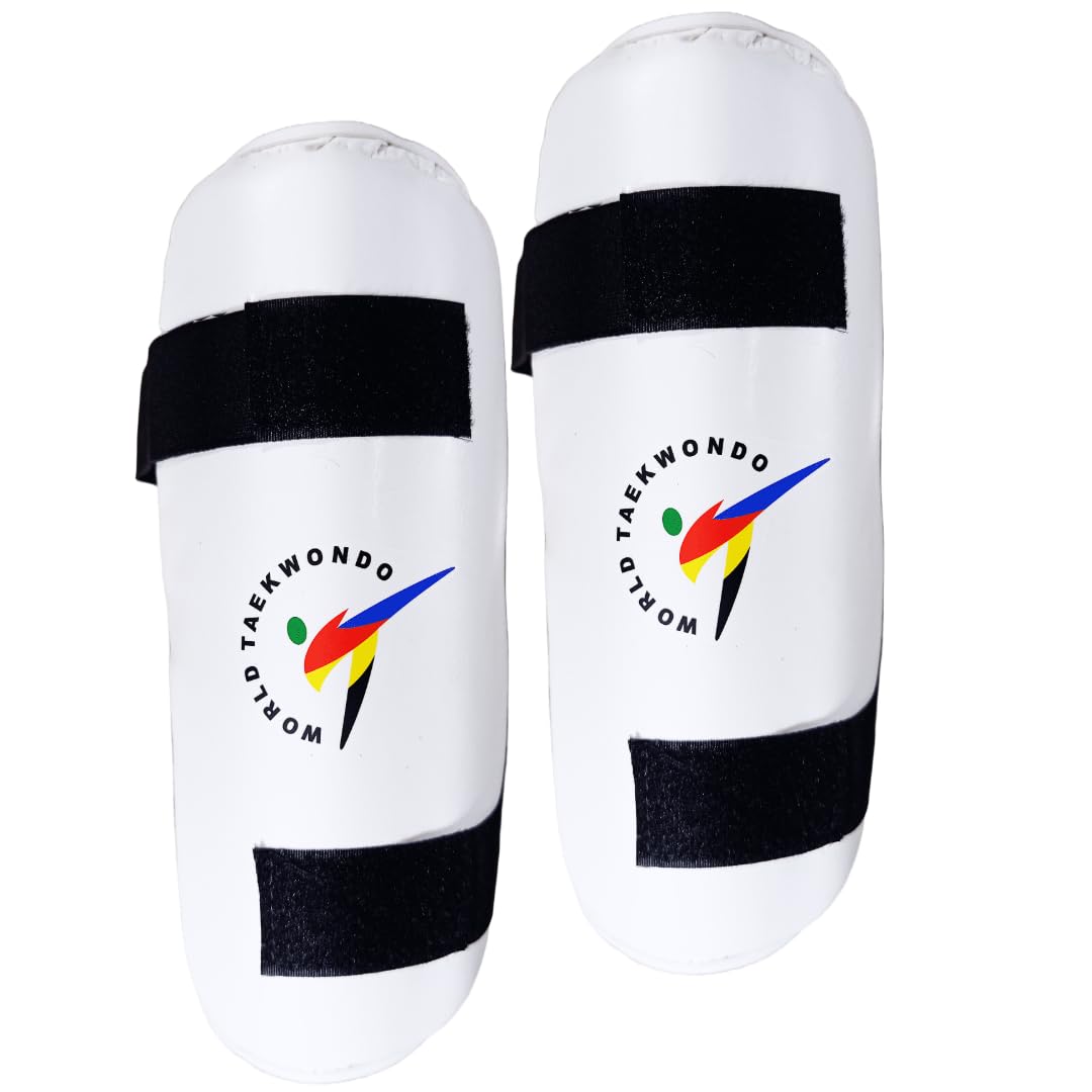 HK KALAL Kendra – Taekwondo Shin Guard for Kids & Adults; TKD Protector (Large)-image-33