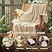 Bedsure 100% Cotton Muslin Blankets for Adults Large Throw 50x70 Inches - 4-Layer Breathable and Lightweight, Soft Boho Gauze Muslin Cotton Blanket for Couch Decor Travel Summer, Linen Beige