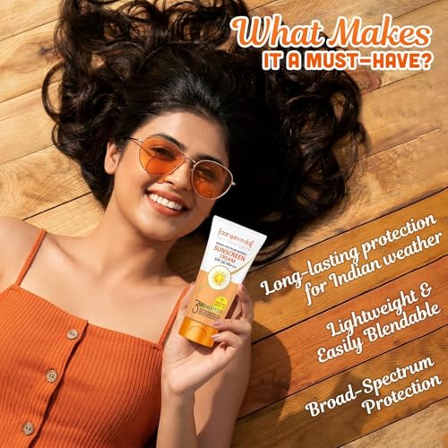 Image of Aryanveda Sunscreen Cream Spf 50 PA+++, With Broad Spectrum Defence, UVA & UVB Protection, Lightweight, No White-Cast, Sweat And Water Resistant, For Men & Women Suits All Skin Types 67 gm