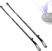 TUOTAOOfficialServicer 2-Pack 38" 34645 Heavy Duty Tire Irons, 40Cr Steel Mount Demount Tools for Cars Trucks Semi-Trailers