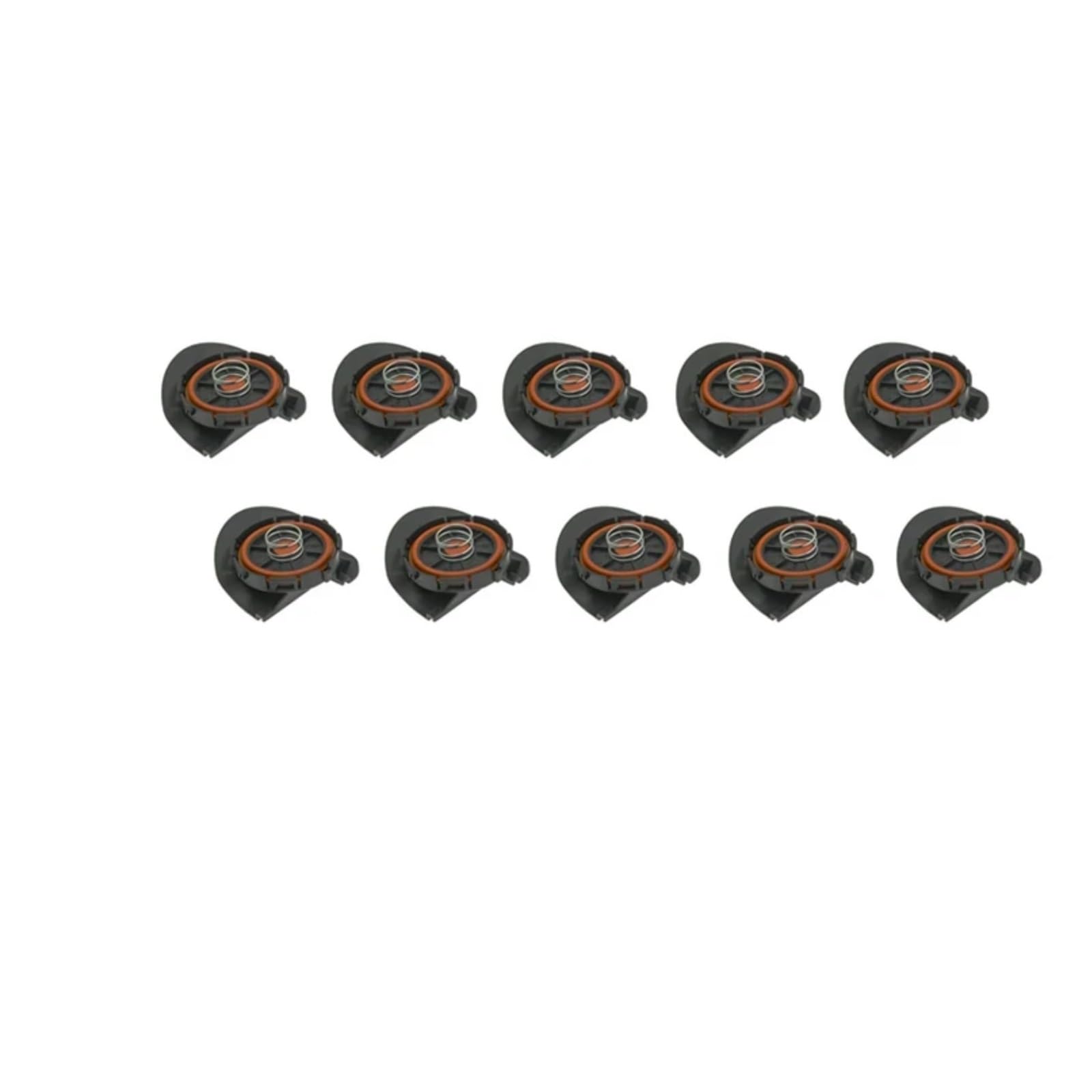 Kit Di Riparazione Del Coperchio Della Valvola PCV, Tappo, Adatto For Peugeot 207 EP6 VTI Citroen, Mini, Cooper N12 N16 Coperchio valvola di prevenzione perdite d'olio(10PCS)