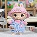 Jrelecs Kawaii Chic Style Clothes for Labubu 17cm/6.7inches Dolls , Cute Outfit with Accessories,Premium Fashion Dresses for Dolls Accessories Suit (Not Include Doll)