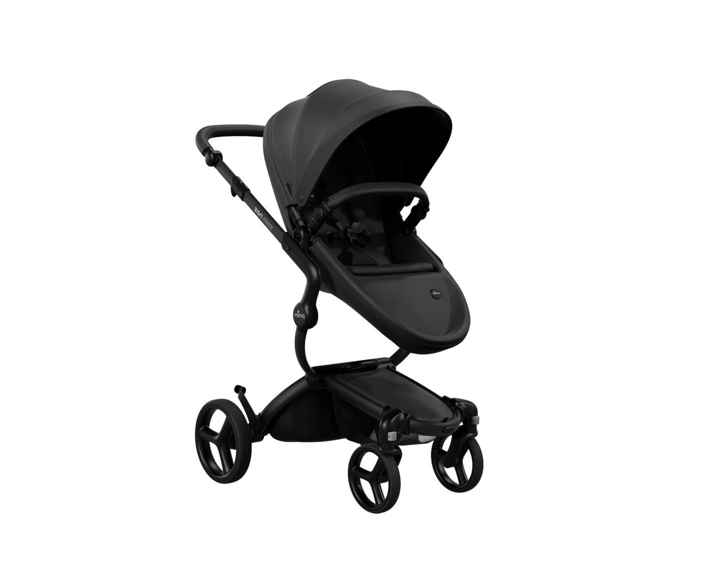 Mima Xari Max Carrito Bebe 2 en 1 con Capazo y Silla Reversible | Cochecito Paseo Reclinable con Capota XL UV50+ | Diseño Compacto Plegable | Desde Recién Nacido hasta 22 kg