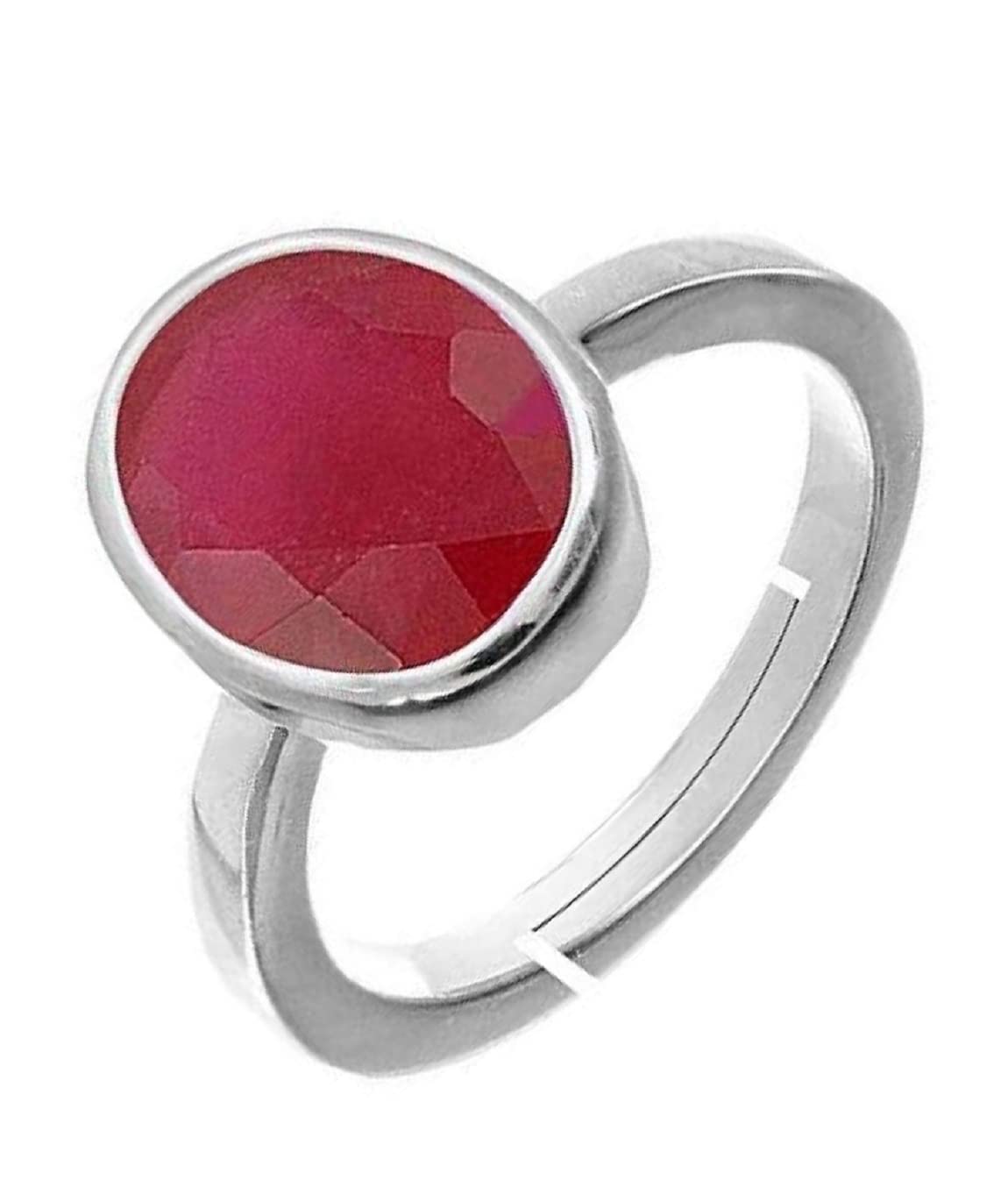 Gemscom 7.25 Ratti 6.50 Carat Original Red Ruby Manik Ring Certified Gemstone Adjustable Ring For Men And Women (B0CCPNP4MP) Amazon Price History, Amazon Price Tracker